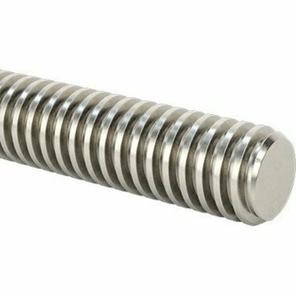 Bsc Preferred 18-8 Stainless Steel Acme Lead Screw Right Hand 1/2-10 Thread Size 6 Long 94330A110